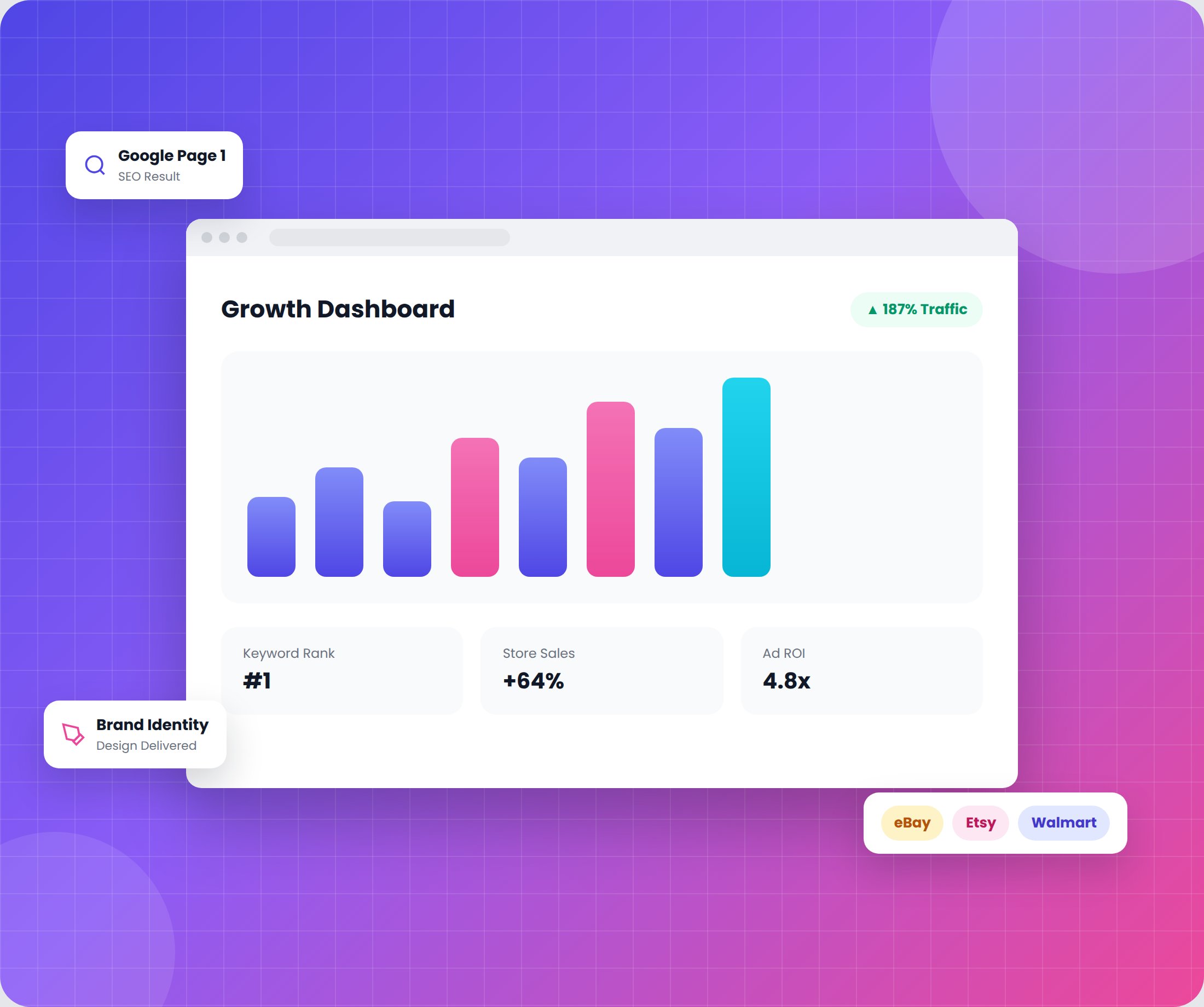 Faisal Akbar — SEO, eCommerce and digital marketing growth dashboard
